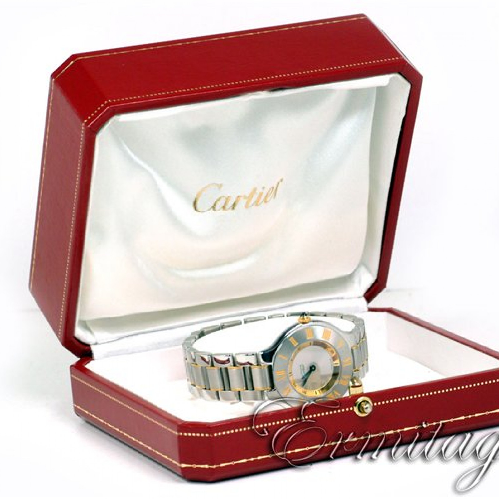 Cartier Must 21 W10072R6 Gold & Steel